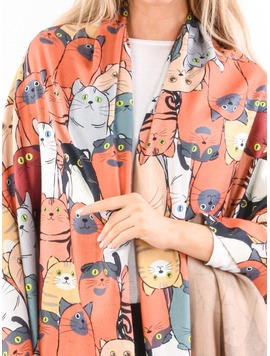 Sal Dama CatLover Portocaliu